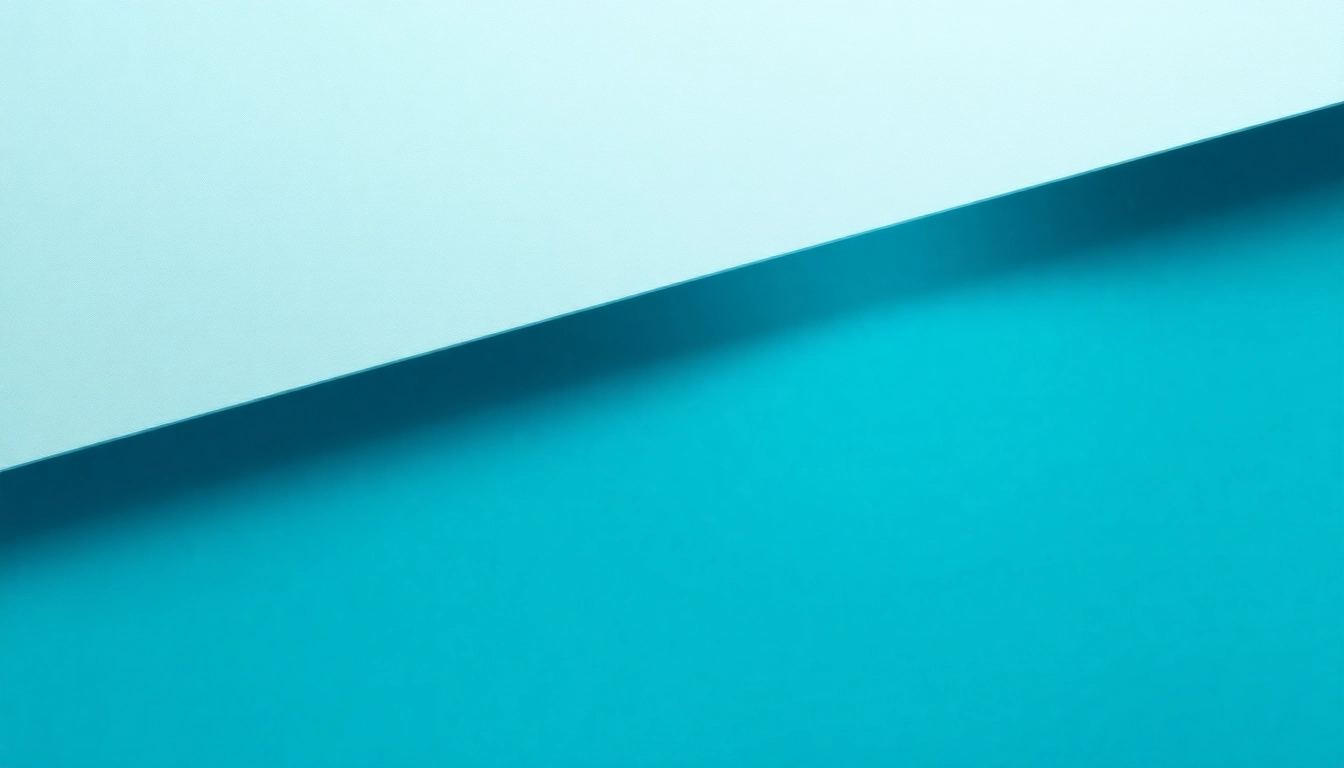 Visual showing the vibrant cyan hue of https://00789f.com/ with smooth gradients and modern design elements for branding.
