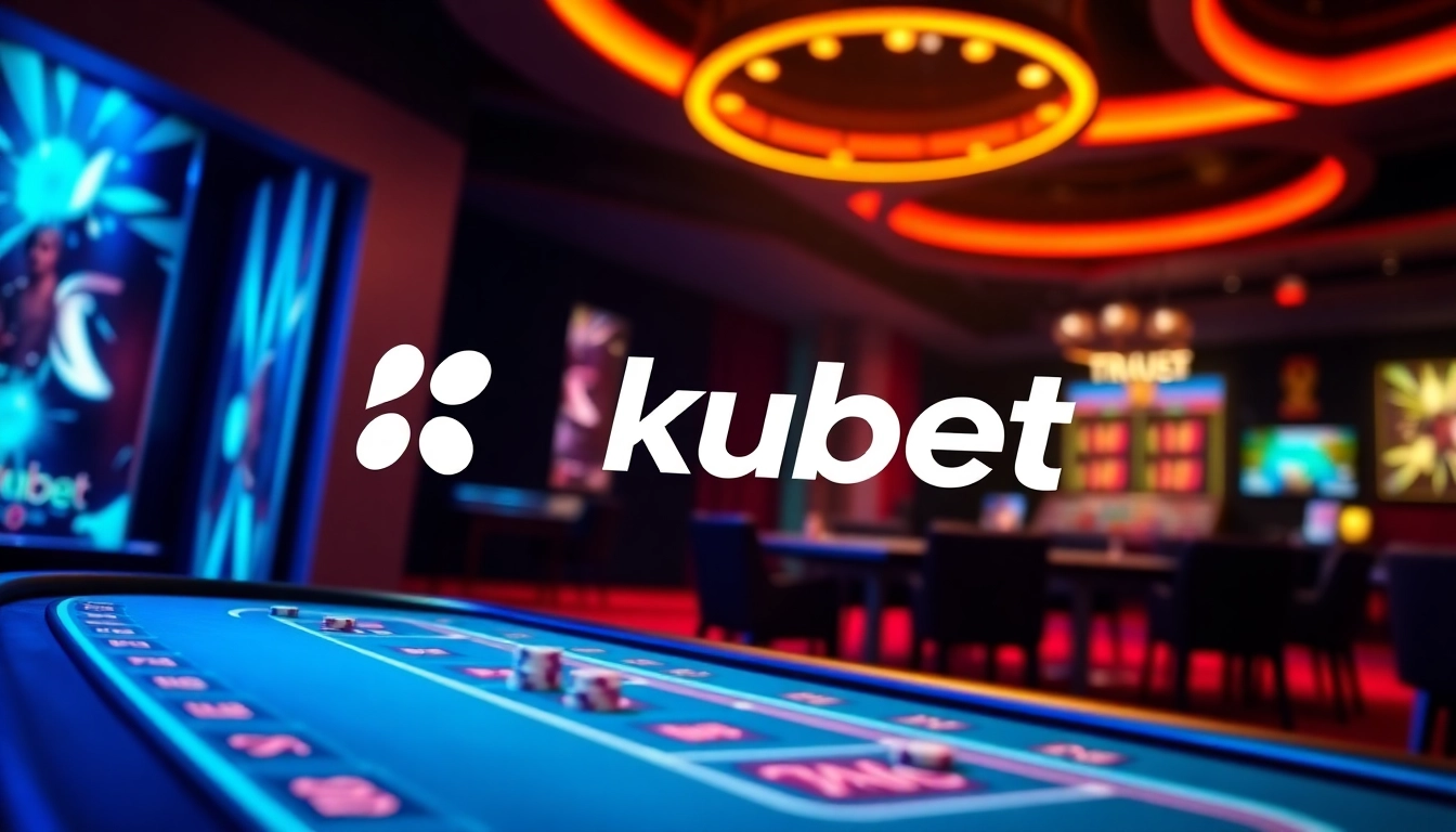 Kubet online casino platform with vibrant graphics, showcasing popular games and secure betting features for engaging user experience.