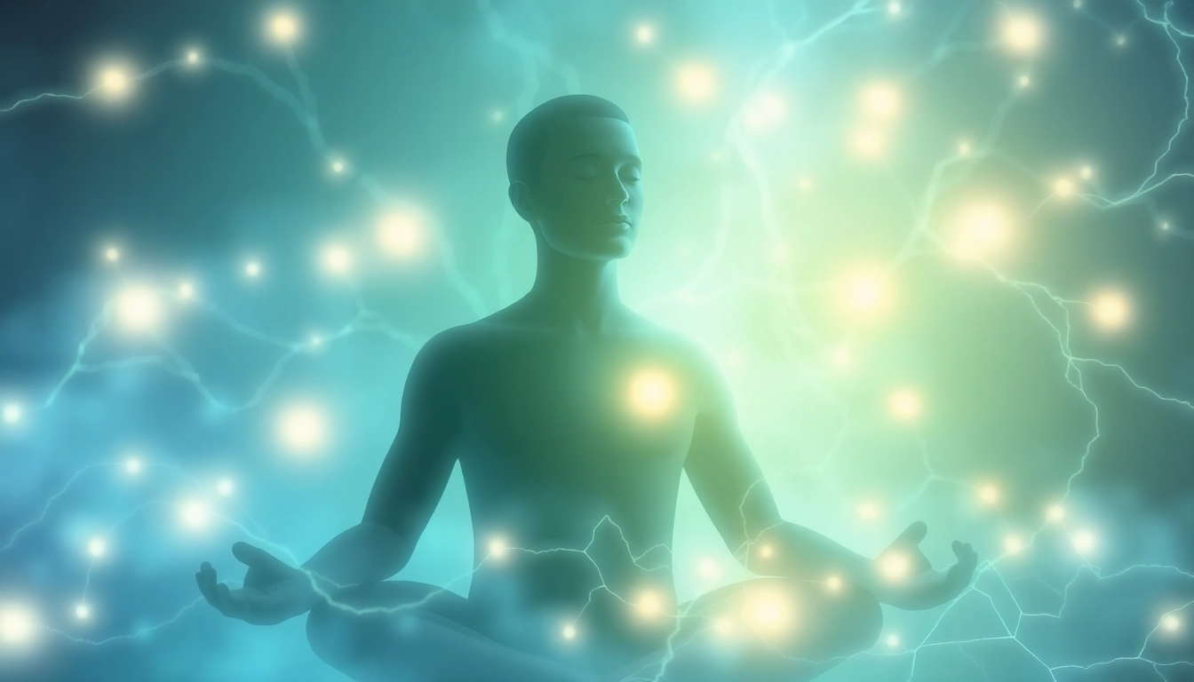 Neuro Emotional Facilitation™ technique guiding emotional clarity through vibrant neural imagery, empowering personal growth visually represented.