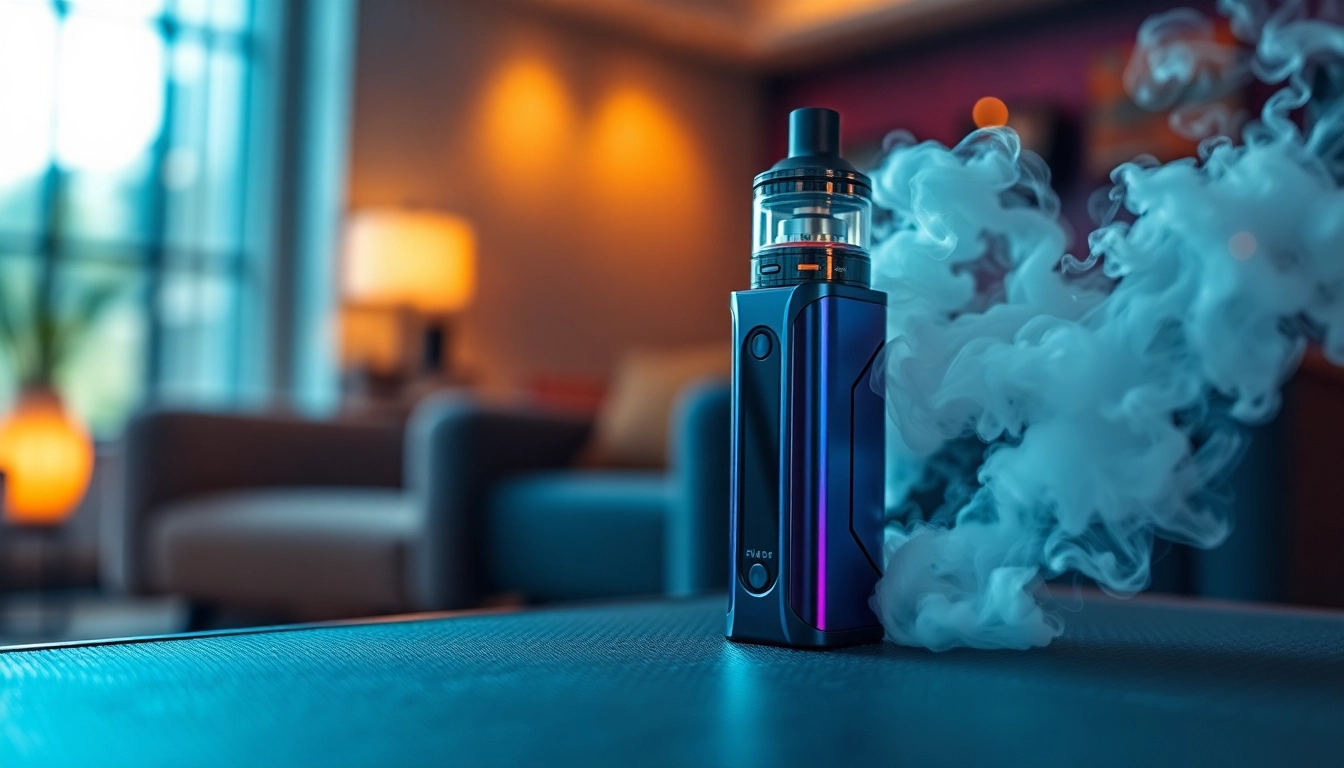 E-cigi vaporizer showcasing advanced design and smooth vapor clouds for user enjoyment