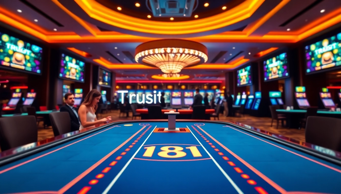 Trusted Guvenilir casino siteleri with live dealers and modern gaming technology in a vibrant